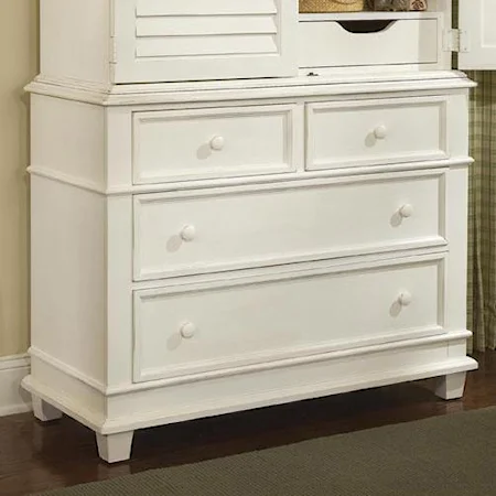 Single Dresser with 4 Drawers